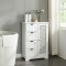 Dulap mediu baie Karls&oslash;y 80x55x30cm alb [en.casa] HausGarden Leisure