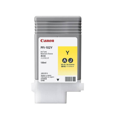 Canon pfi-102y yellow inkjet cartridge foto