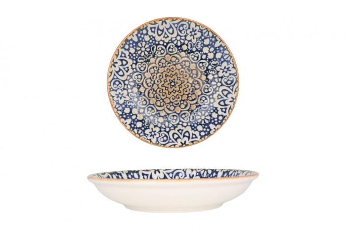 Bonna Farfurie ad&acirc;ncă - Alhambra - Porţelan - 15 cm (330cc) - set de 6