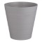 Coș de Gunoi Birou, Plastic, Taupe Mat, Diametru 23.5x24 cm, Capacitate 6L