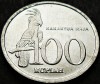 Moneda 100 RUPII (Rupiah) - INDONESIA, anul 1999 * cod 1584 A, Asia, Aluminiu