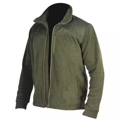 Bluza polar cu insertii 280g/m2,marime.xl,culoare verde-army foto