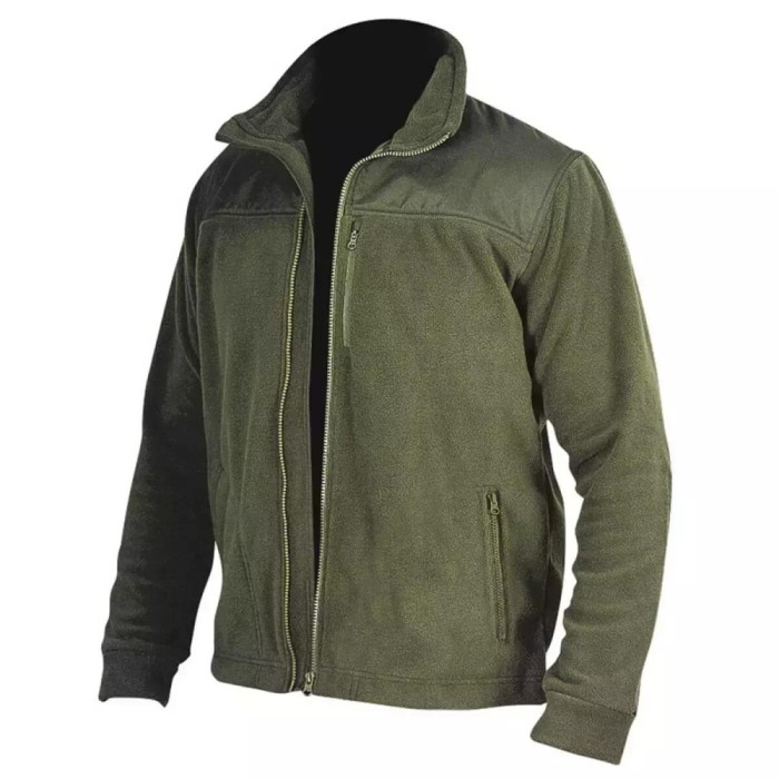 Bluza polar cu insertii 280g/m2,marime.xl,culoare verde-army