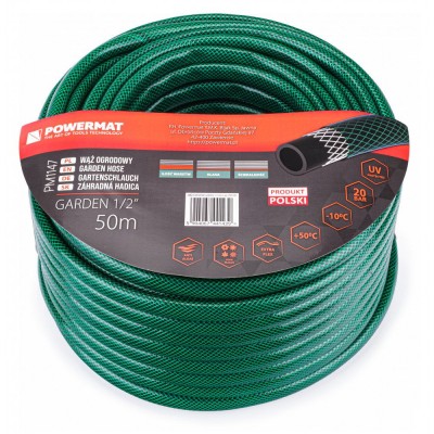Furtun de gradina Garden 1/2&amp;quot;, 50 m, Powermat PM1147 foto
