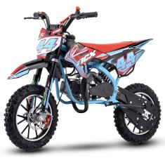 Motocicleta cross copii NCX Vyper Evo Race Pro 10/10 rosu/albastru deschis
