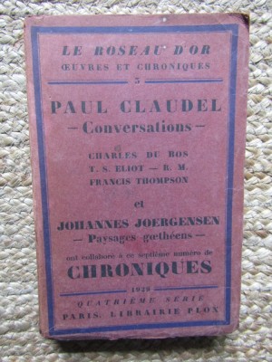 Septi&amp;egrave;me num&amp;eacute;ro de chroniques - Collection le Roseau d&amp;#039;or oeuvres et chroniqu... EX LIBRIS BARBU BREZIANU foto