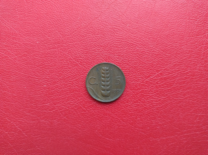 ITALIA - 5 Centisimi 1929