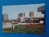 CPIB 23083 CARTE POSTALA - MANGALIA NORD. HOTELURILE CAPITOL, METEOR, COMETA, CIRCULATA, 1970, STAMPILE, TIMBRU, AUTOTURISM