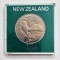 moneda argint NOUA ZEELANDA 1 dollar 1980 km # 49a 27.2 gr AG. 925 38.8 mm
