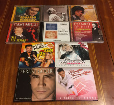 Lichidare lot 10 CD-uri albume de muzica italiana (70 lei toate) - Ca noi! foto