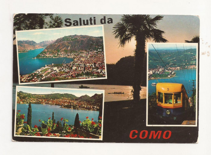 FA5 - Carte Postala - ITALIA - Como , circulata 1975