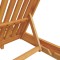 Sezlong Maro Lemn Solid de Acacia - 8