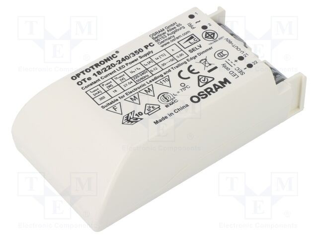 Alimentator LED 19W 27-54V DC 350mA pulsatoriu ams OSRAM
