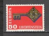 Liechtenstein.1968 EUROPA SL.33, Nestampilat