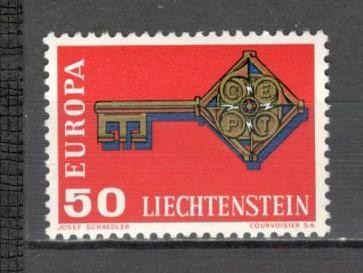 Liechtenstein.1968 EUROPA SL.33 foto