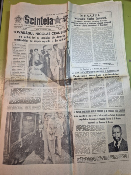 scanteia 6 septembrie 1983-cuvantarea elenei ceausescu