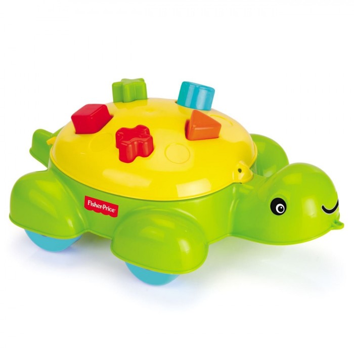 Sortator Forme, Fisher Price, Broască &Uuml;estoasă, Multicolor, 10 Piese