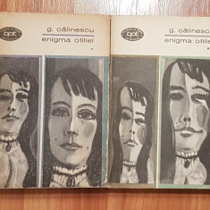 Enigma Otiliei de George Calinescu (2 vol.)