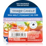 Yankee Candle Black Tea &amp; Lemon ceară pentru aromatizator Signature 22 g