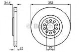 Disc frana AUDI TT Roadster (8N9) (1999 - 2006) BOSCH 0 986 478 467