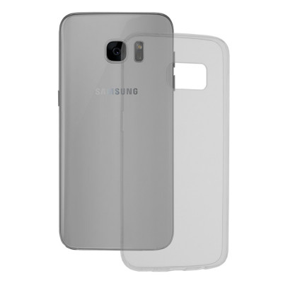 Husa pentru Samsung Galaxy S7 Edge, Techsuit Clear Silicone, Transparent foto