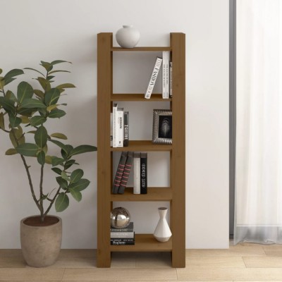 vidaXL Bibliotecă/Separator cameră, maro miere, 60x35x160 cm lemn 813892 foto