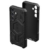 Husa Samsung Galaxy S24 UAG Monarch Pro MagSafe, Carbon Fiber