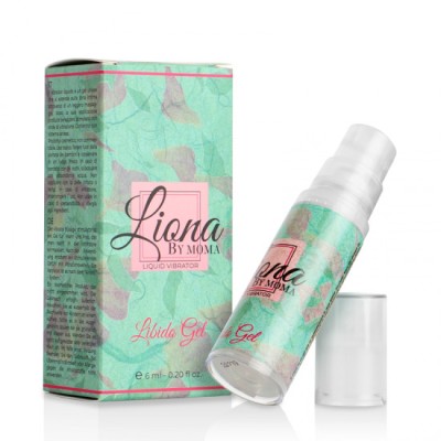 LIONA BY MOMA - LIQUID VIBRATOR LIBIDO GEL 6 ML foto