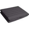 Cearsaf de pat din damasc, densitate 130 g/mp, Negru, 140/220cm