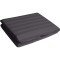 Cearsaf de pat din damasc, densitate 130 g/mp, Negru, 240/260cm