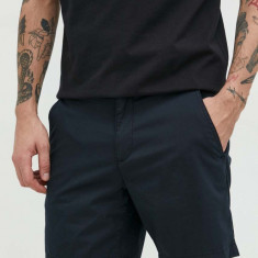 Abercrombie & Fitch pantaloni scurti barbati, culoarea negru