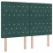 Tablie LED Verde inchis Catifea - 2
