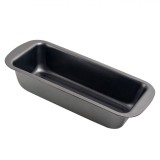 Formă Chec Neaderentă Metalică, 30x13x7cm, Negru, Oem
