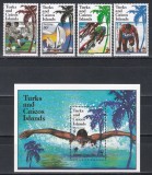 Turks şi Caicos 1988 - Jocurile Olimpice - Seul, Serie + Colita, MNH