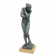 Eva- statueta din bronz pe un soclu din marmura UP-23