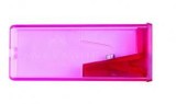 Ascutitoare plastic container Faber-Castell - fluorescente, Faber Castell
