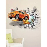 Cumpara ieftin Sticker Perete Autocolant 3D Masina 50x70cm - 95524