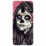 Husa silicon pentru Samsung S9 Plus, Mexican Girl Skull