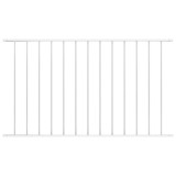 vidaXL Panou de gard Woerden din oțel vopsit &icirc;n c&acirc;mp electrostatic, 1,7x1 m, alb 145225
