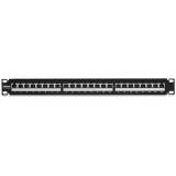 Patch Panel 24 porturi RJ45, Cat6a, Ecranat, 1U - TRENDnet TC-P24C6AS