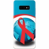 Husa silicon pentru Samsung Galaxy S10 Lite, World Aids Day