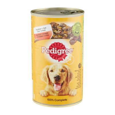 Conserva Hrana Umeda pentru Caini PEDIGREE, Vita, 1.2 kg, Hrana cu Vita pentru Caine, Conserva de Carne de Vita, Carne de Vita pentru Caini, Hrana la foto