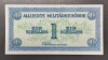 Austria 1 Schilling 1944, Ocupația Aliata, UNC. Bancnota de colecție
