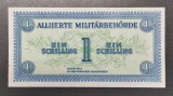 Austria 1 Schilling 1944 Ocupația militara aliata UNC