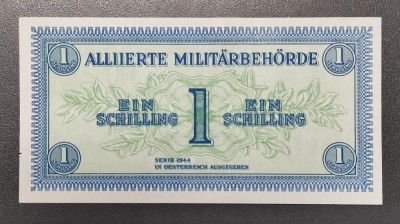 Austria 1 Schilling 1944 Ocupația militara aliata UNC foto