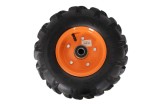 Roata roaba - TT - pentru ax 20mm - cu rulment - crampoane - 3.50-6 4PR PowerTool TopQuality