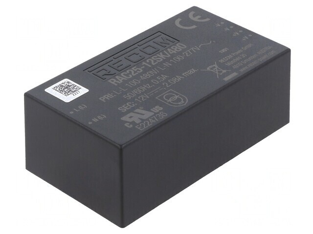 Convertor AC/DC 25W 12VDC Output
