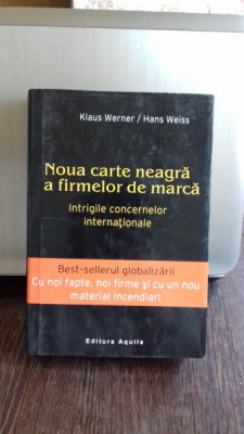 NOUA CARTE NEAGRA A FIRMELOR DE MARCA - KLAUS WERNER foto