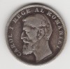 * Moneda 1 leu 1900, Argint