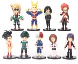 Set figurina My Hero Academia Midoriya All Might Bakugo Shoto 8 cm